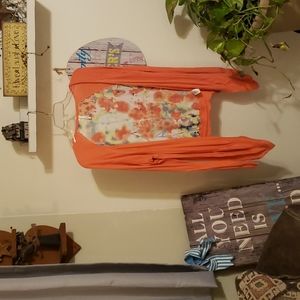 Beautiful floral blouse cardigan